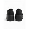 MOCASIN MARY JANE ALTO NEGRO TELA VICTORIA