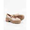 MOCASIN MARY JANE ALTO BEIGE CHAROL