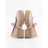 MOCASIN MARY JANE ALTO BEIGE CHAROL