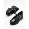 MOCASIN MARY JANE ALTO NEGRO CHAROL