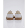 ESTILO SAMBA COLOR BLANCO CON LINEAS CAFE CLARO
