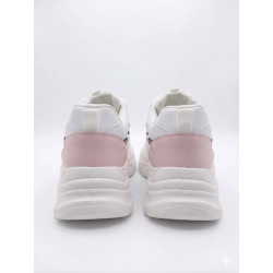 PLATAFORMA DEPORTIVA COLOR BLANCO CON DETALLES