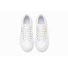CLASICO BLANCO CON DETALLES DORADOS Y COSTURAS