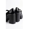 MARY JANE TACO ALTO COLOR NEGRO EN CHAROL