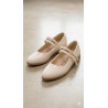 MARY JANE BAJO COLOR CREMA CHAROL