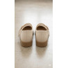 MARY JANE BAJO COLOR CREMA CHAROL
