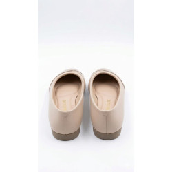 BAILARINA BEIGE CORTES AL FRENTE