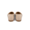 BAILARINA BEIGE CORTES AL FRENTE
