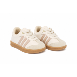 INFANTIL SAMBA CREMA Y ROSA