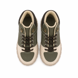 INFANTIL BOTIN VERDE Y BEIGE
