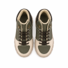 INFANTIL BOTIN VERDE Y BEIGE