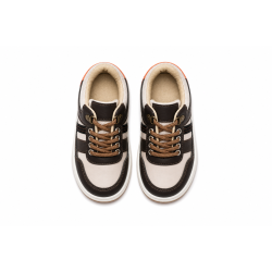 INFANTIL SNEAKER BEIGE / CAFE / NARANJA