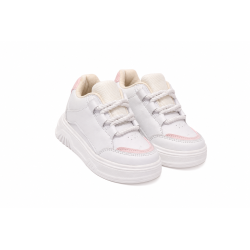 INFANTIL SNEAKER BLANCO Y ROSA