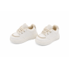 INFANTIL SNEAKER BEIGE Y CAFE
