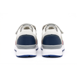 INFANTIL SNEAKER GRIS / AZUL / ROJO