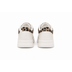INFANTIL SNEAKER BEIGE ANIMAL PRINT