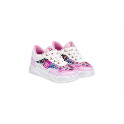 INFANTIL PLATAFORMA CREMA Y BRILLITOS LABUBU