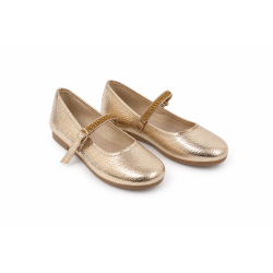INFANTIL BAILARINA DORADA BRILLITO CORREA