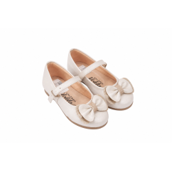 INFANTIL BAILARINA DORADA BRILLITO LAZO
