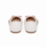 INFANTIL BAILARINA  BLANCA Y LAZO ROSA