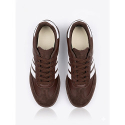 ESTILO SAMBA COLOR CHOCOLATE Y BLANCO