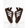 ESTILO SAMBA COLOR CHOCOLATE Y BLANCO