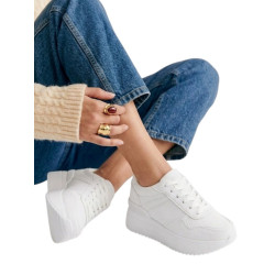SNEAKER COLOR BLANCO ALTO