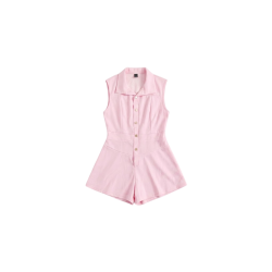 JUMPER ROSA BOTONES DORADOS