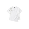 BLUSA BLANCA DETALLES BORDADOS