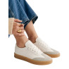 CLASICO ESTILO SAMBA COLOR BEIGE CON DETALLES DE BRILLO