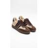 ESTILO SAMBA MALLA CAFE Y BEIGE