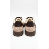 ESTILO SAMBA MALLA CAFE Y BEIGE
