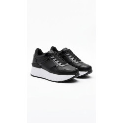 SNEAKER NEGRO PLANTA BLANCA ALTOS