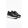 SNEAKER NEGRO PLANTA BLANCA ALTOS