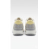 SNEAKER COLOR GRIS 7 AMARILLO Y BLANCO ALTO