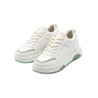 PLATAFORMA BLANCO Y VERDE CAPSULA TRASERA