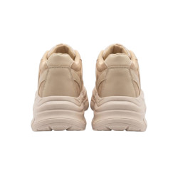PLATAFORMA BEIGE ESTILO DEPORTIVO