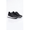 DEPORTIVO CLASICO COLOR NEGRO PLANTA BLANCA