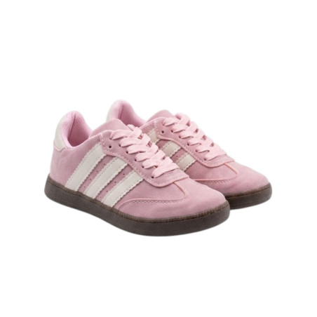 ESTILO SAMBA PL BAJA ROSADO LINEAS BLANCAS