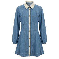 VESTIDO JEAN CON BOTONES