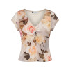 BLUSA ESCOTE V FLOREADA EUROPEA