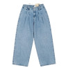PANTALONES WIDE LEG DE PINZAS TRES TONOS