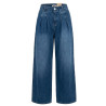 PANTALONES WIDE LEG DE PINZAS TRES TONOS