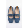 FLAT JEAN CON DETALLES EN LA CORREA