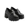 MOCASIN TACO ALTO NEGRO