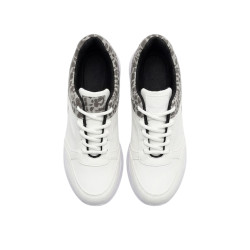 DEPORTIVO BLANCO CON ANIMAL PRINT