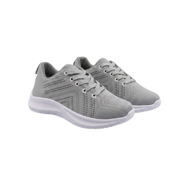 DEPORTIVO CLASICO COLOR GRIS TOTAL