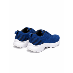 DEPORTIVO AZUL RAYAS NEGRAS TALÓN
